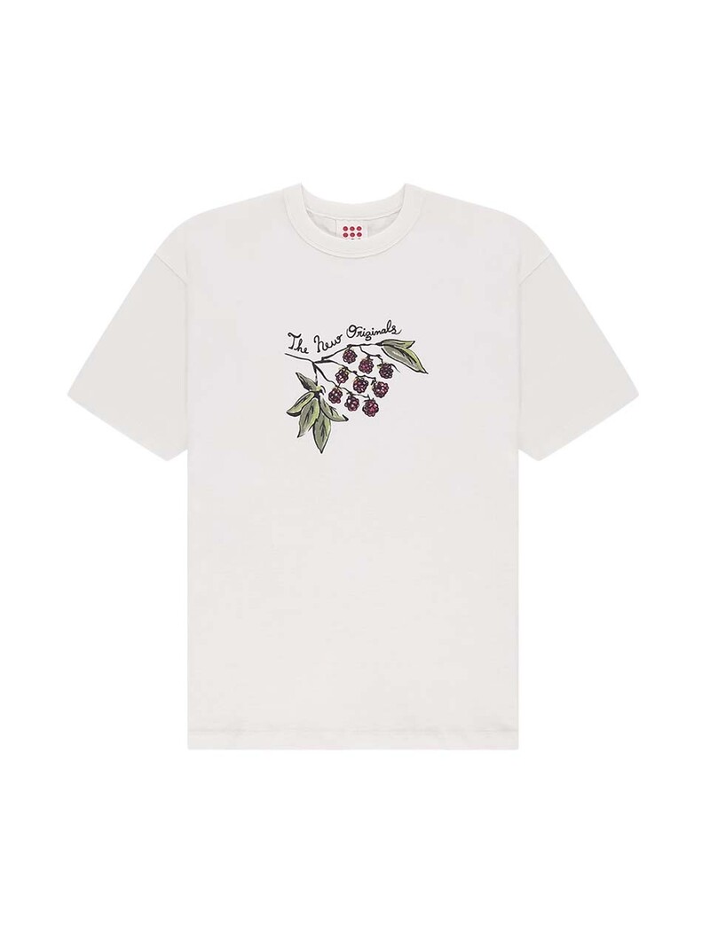 The New Originals 9 Berries Tee White Alyssum