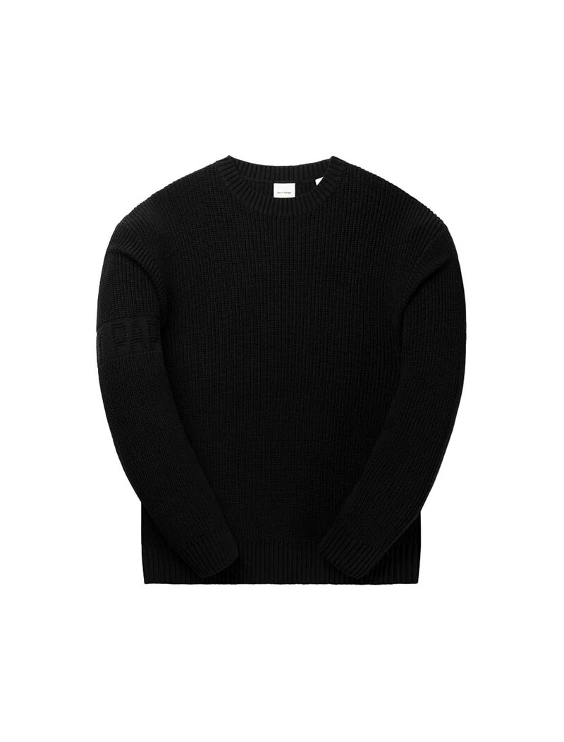 Daily Paper Band Knit Sweater Black