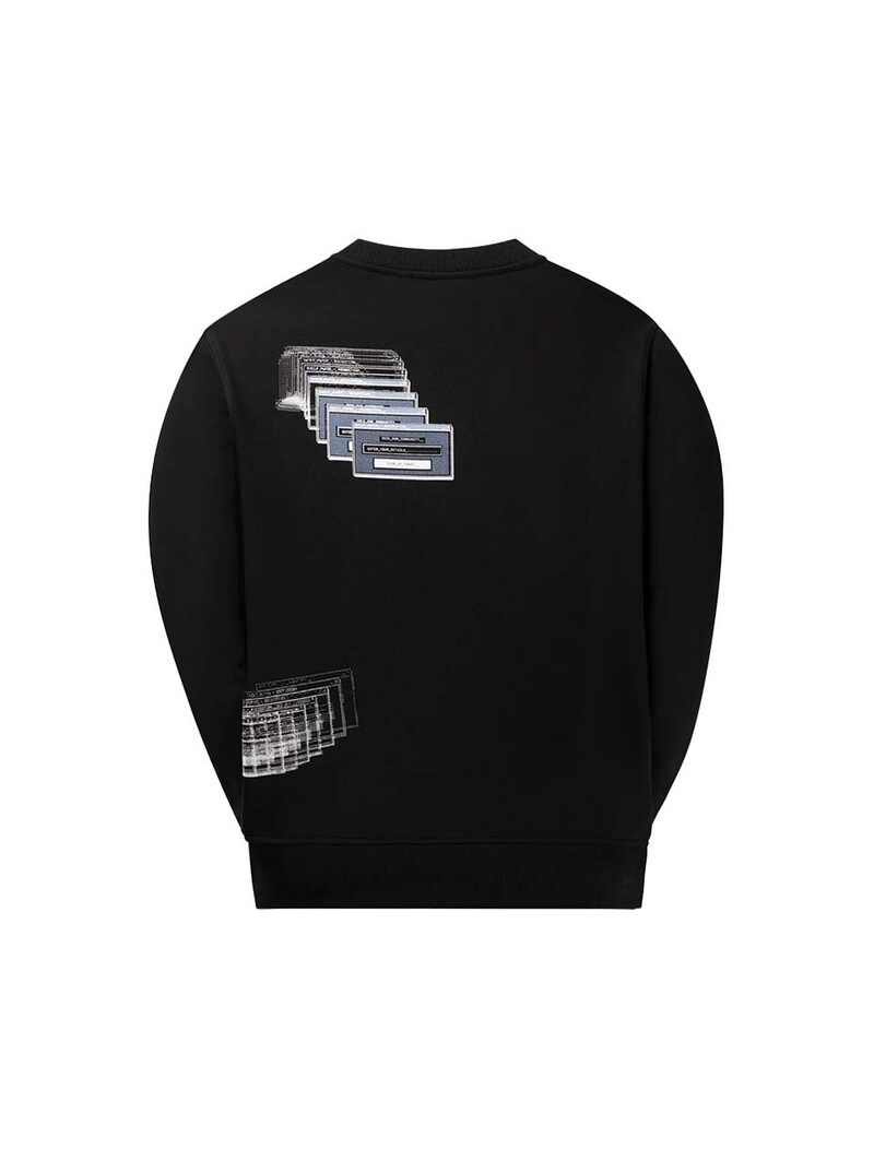 Daily Paper Pop Up Sweater Black