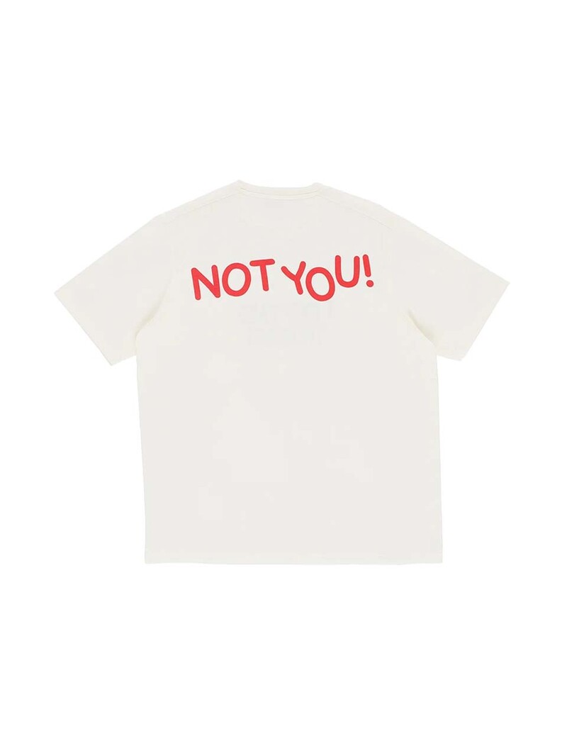 POP Trading Company Too Real T-shirt Off White