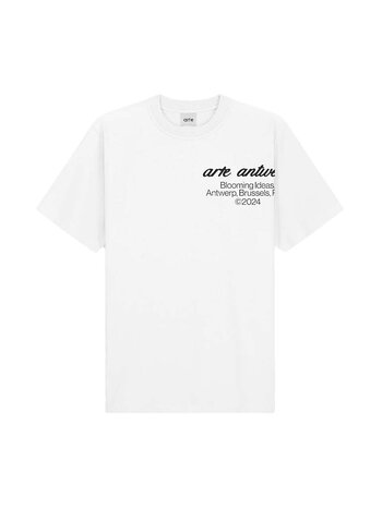 Arte Antwerp Blooming Ideas Sleeve T-shirt White