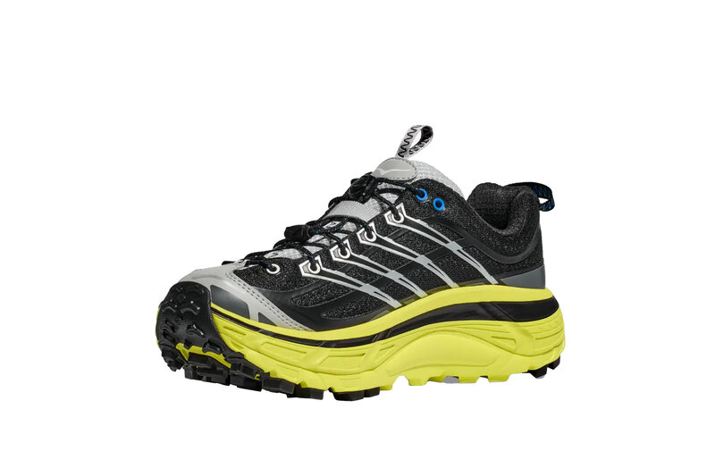 HOKA U Mafate Three2 Black Hoka Citrus