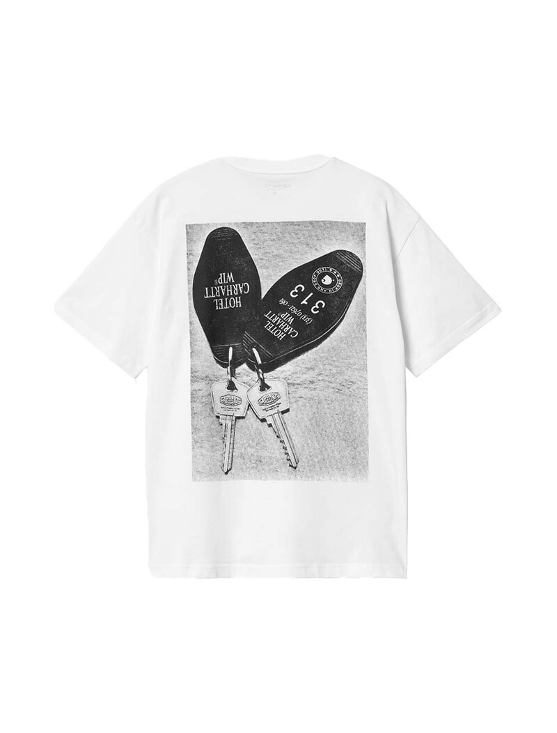 Carhartt WIP S/S Hotel Keys T-Shirt White Black