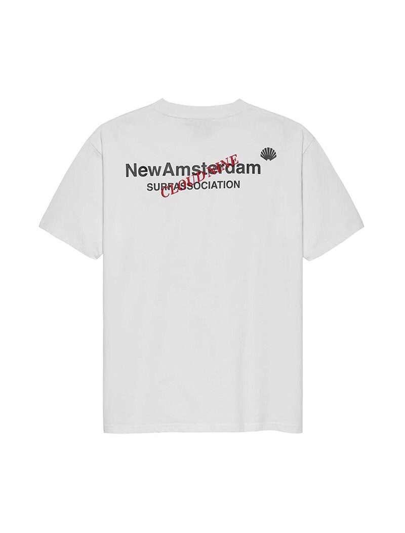 New Amsterdam Surf Association Cloud Nine Tee White