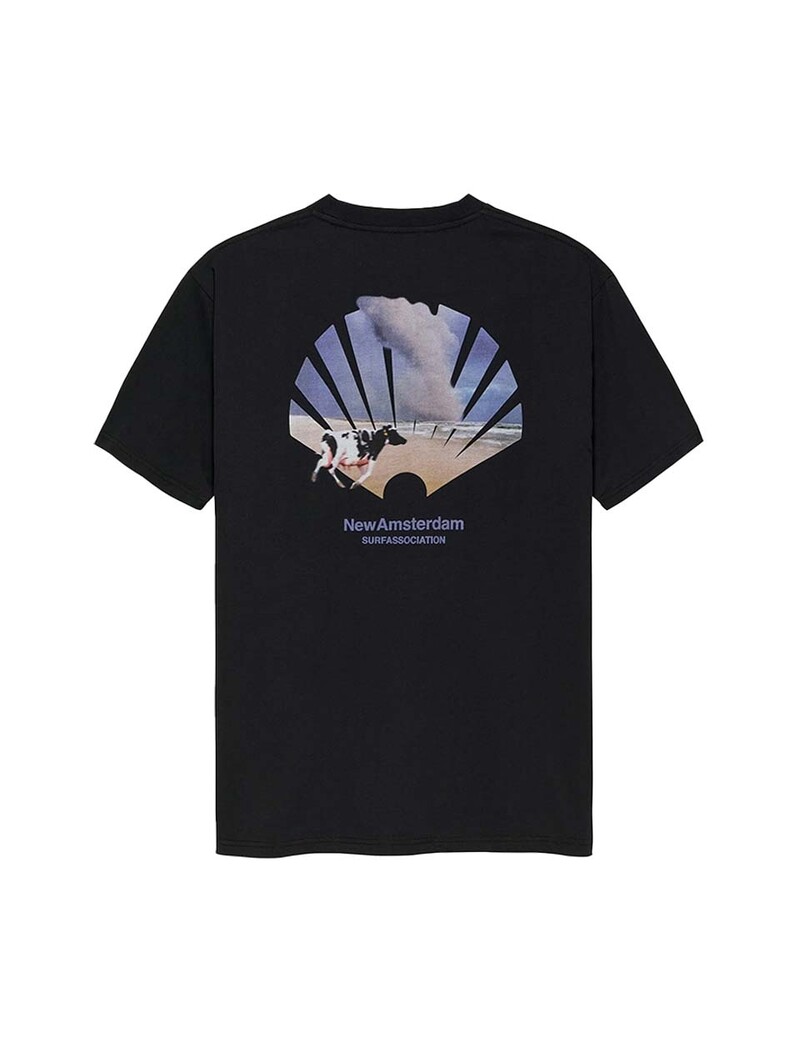 New Amsterdam Surf Association Oyster Tee Black