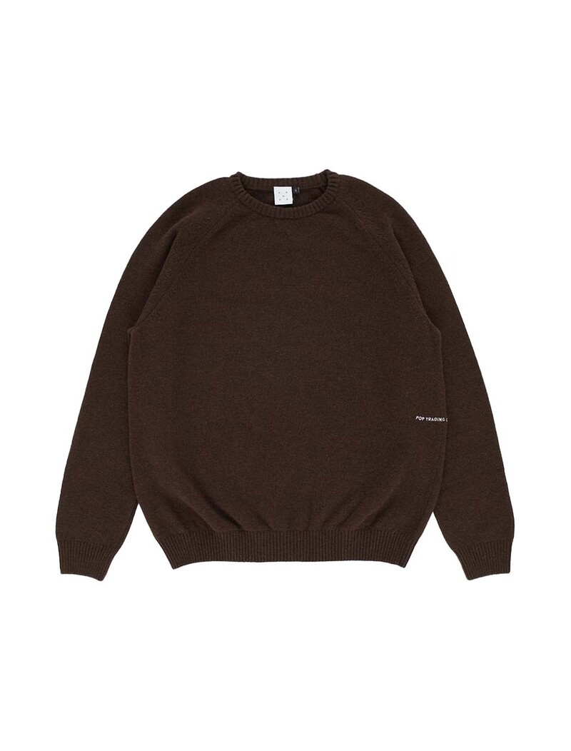 POP Trading Company Elbow Knitted Crewneck Delicioso