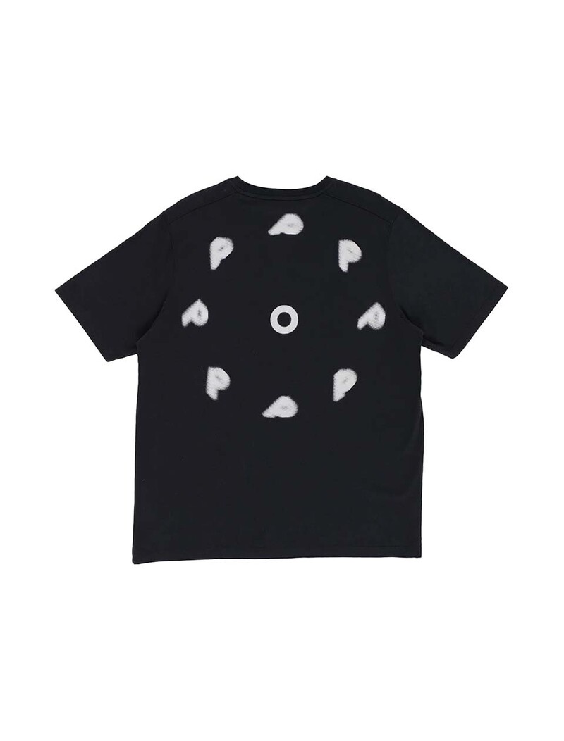 POP Trading Company Blurred T-shirt Black