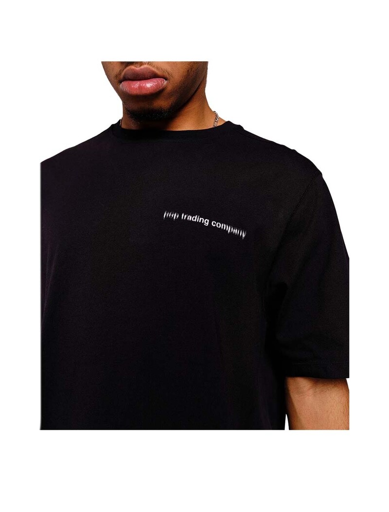 POP Trading Company Blurred T-shirt Black