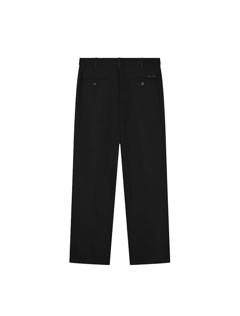 OLAF Tailored Pleated Pants Black