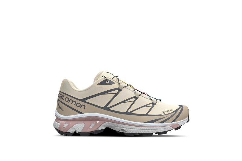 Salomon XT-6 GTX Almond Milk Feather Grey Pale Mauve