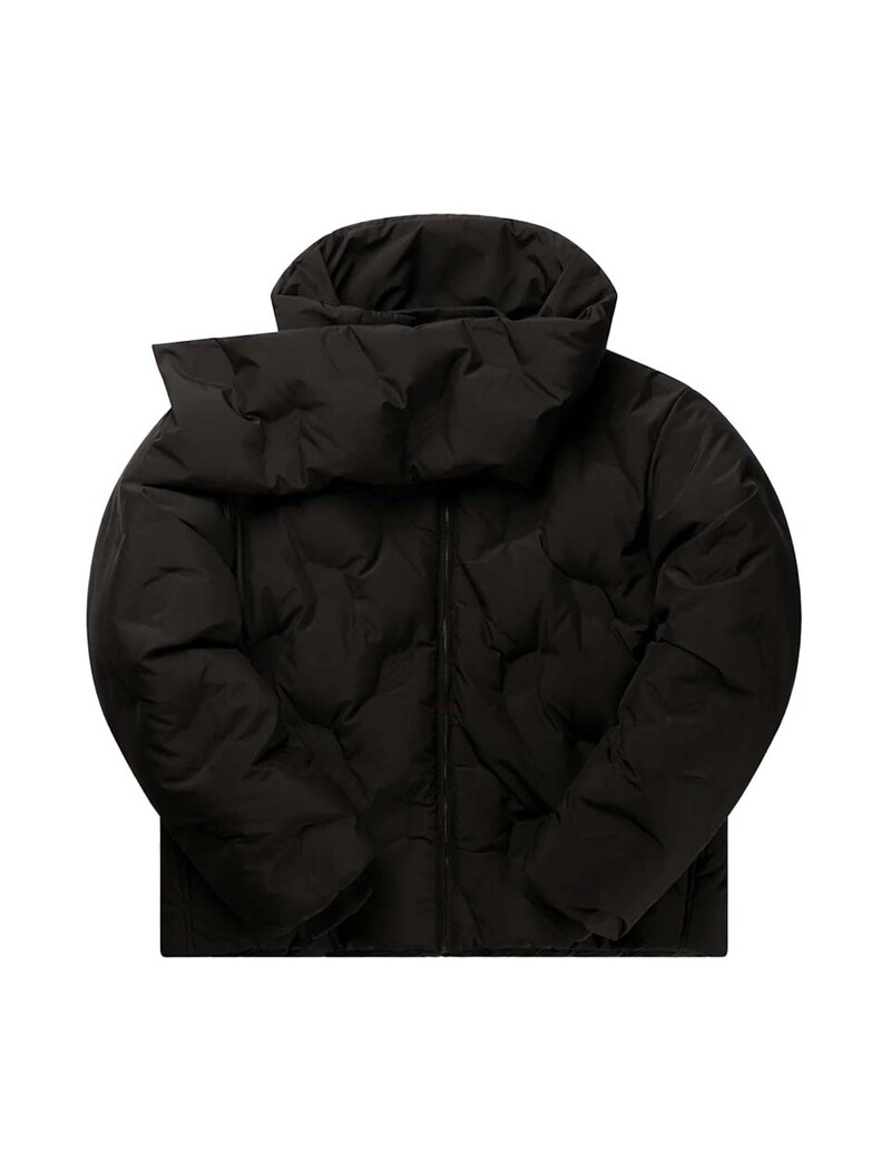 Daily Paper Ayan Monogram Puffer Jacket Black