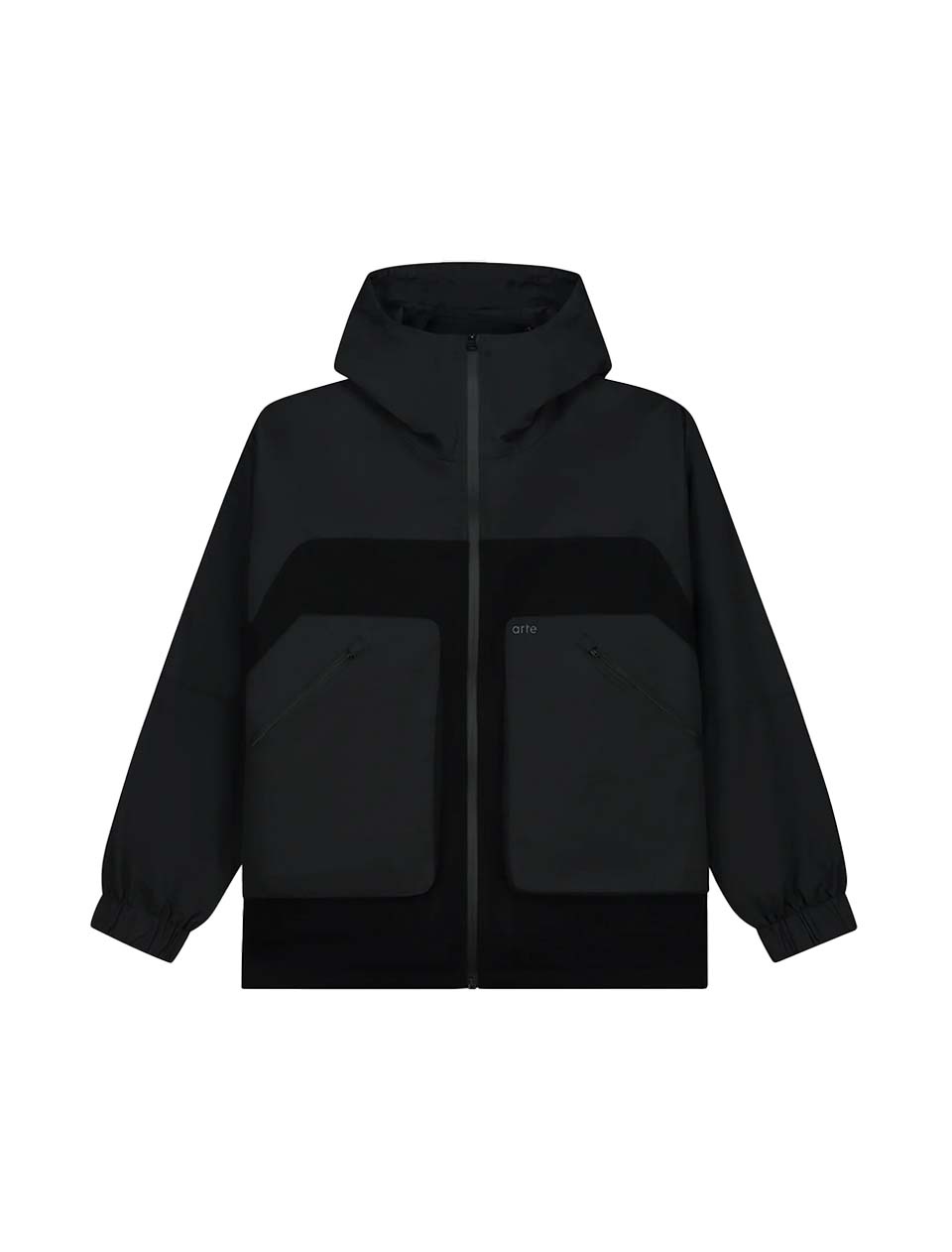 Arte Antwerp Wool Technical Jacket Black