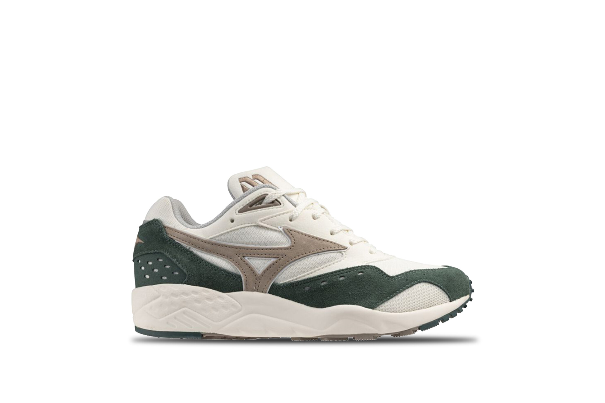 Mizuno Contender S Snow White Fungi Bistro Green