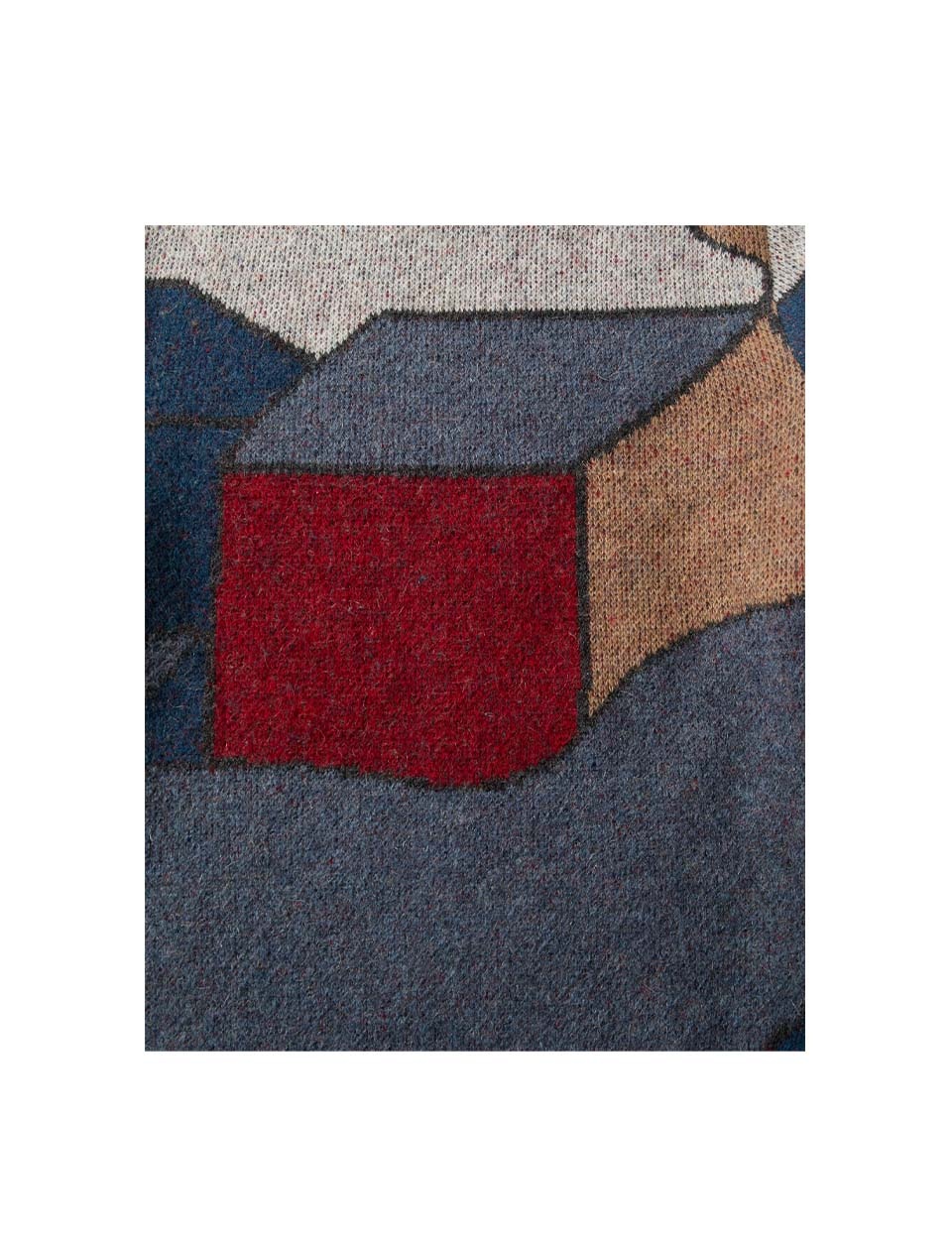 By Parra Your Street Knitted Pullover Blue