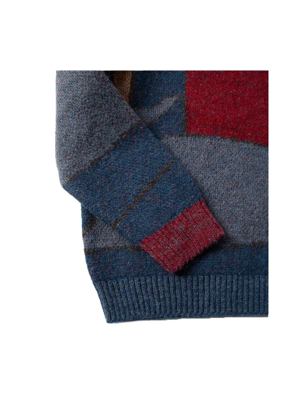 By Parra Your Street Knitted Pullover Blue