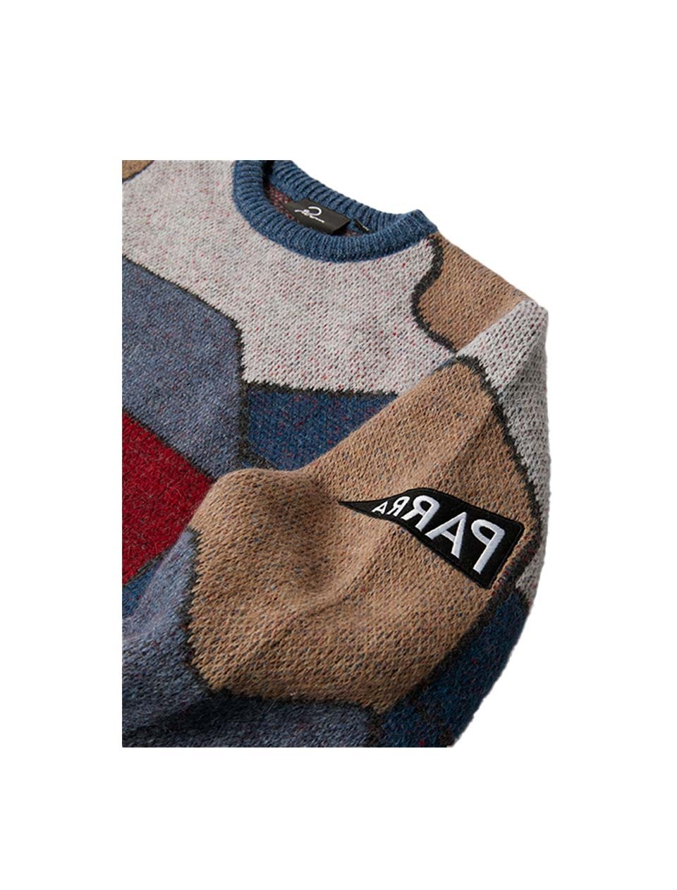 By Parra Your Street Knitted Pullover Blue