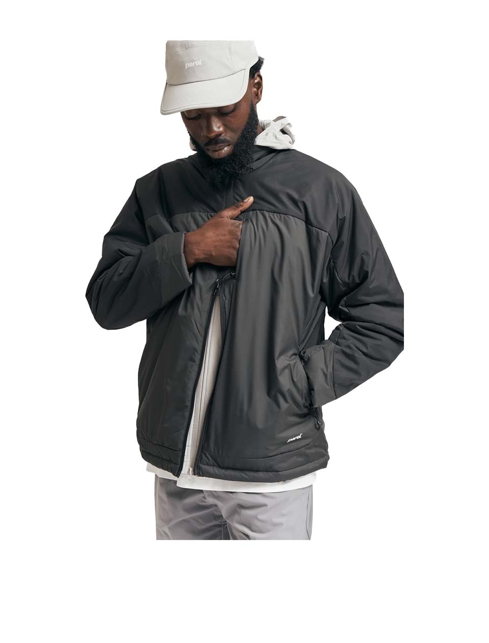 Parel Studios Cana Jacket Anthracite Black