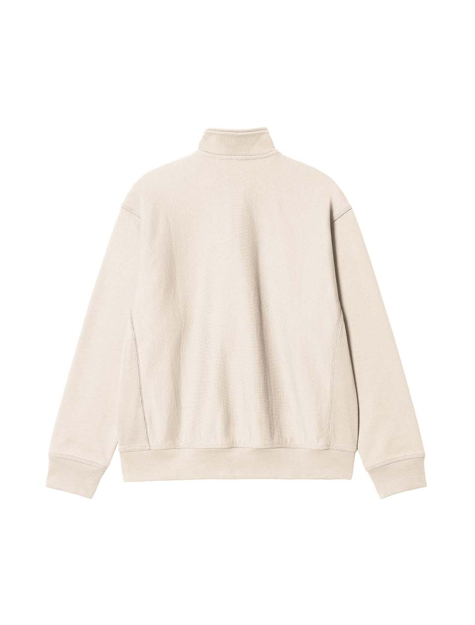 Carhartt WIP Half Zip American Script Sweat Moonbeam