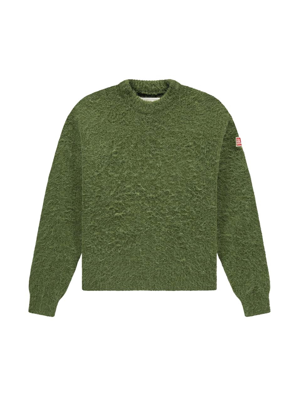 The New Originals Mohair Crewneck Calla Green