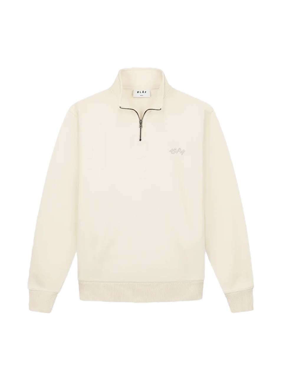 OLAF Signature Mockneck Off White