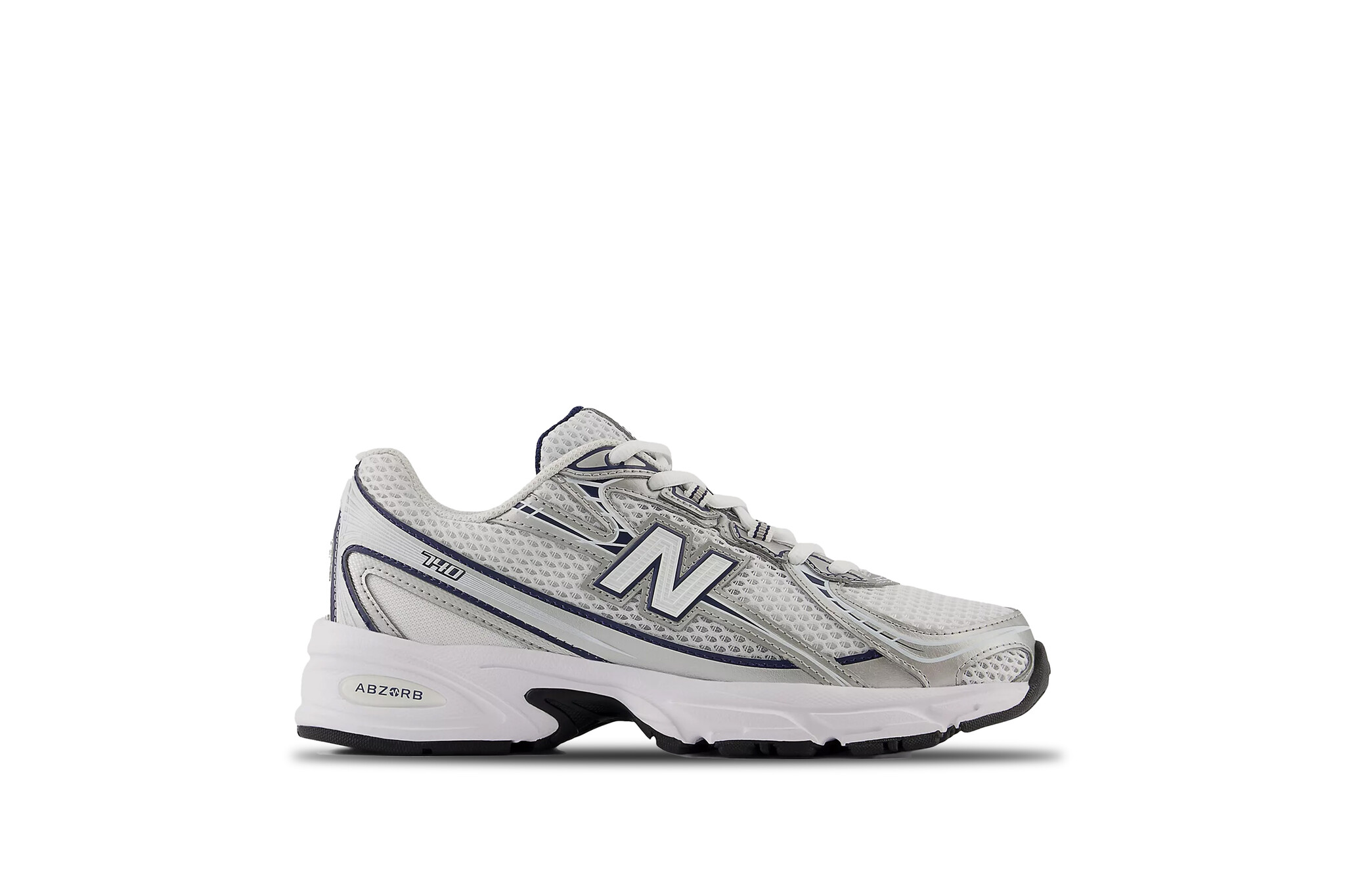 New Balance 740 White Navy Shadow Grey