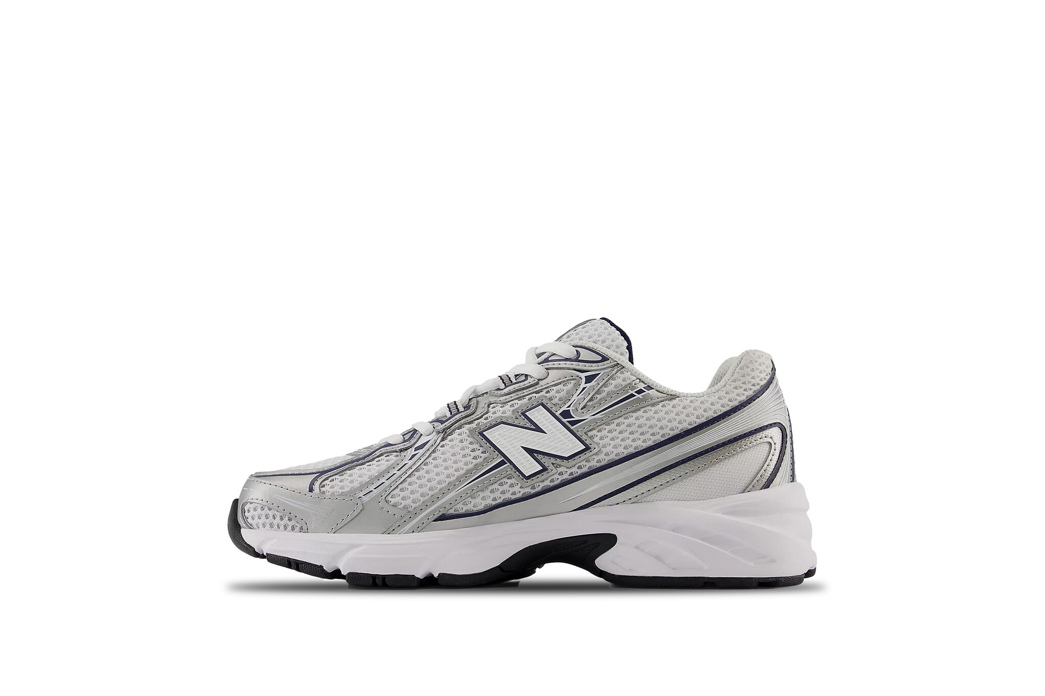 New Balance 740 White Navy Shadow Grey