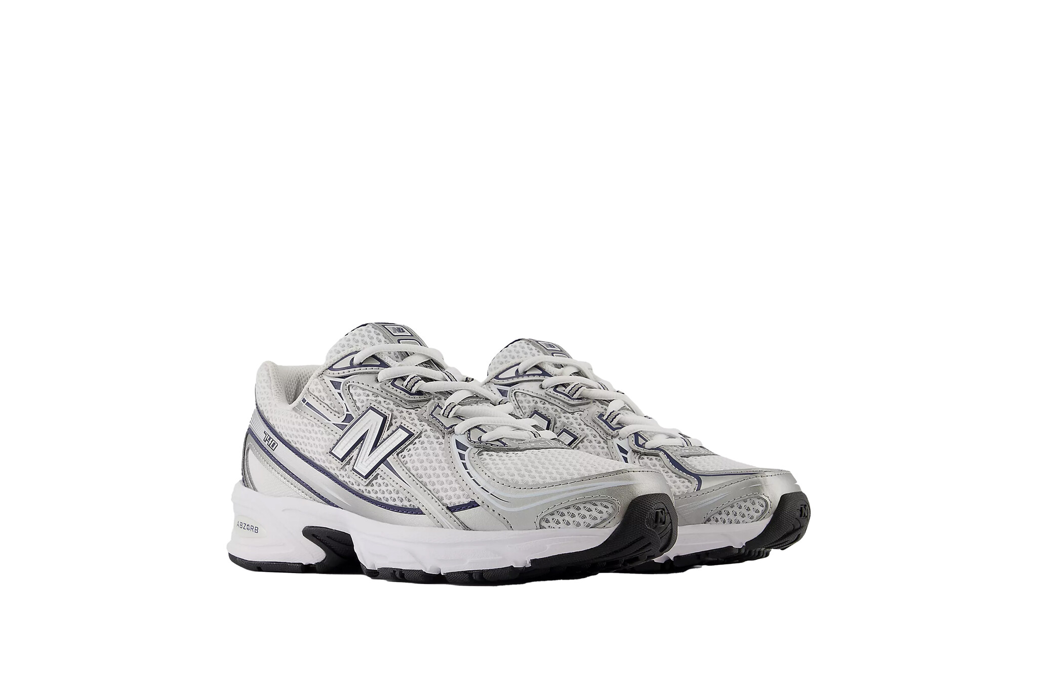 New Balance 740 White Navy Shadow Grey