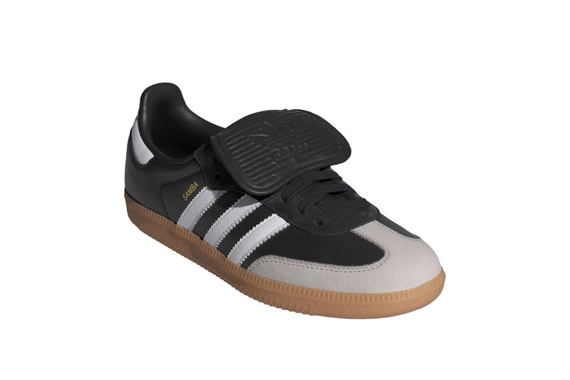 Adidas Samba LT Core Black Cloud White Gold Metallic W - Reissue
