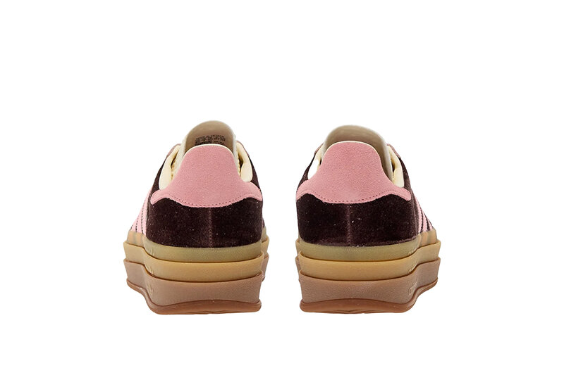 Adidas Gazelle Bold W Shadow Brown Warcla Glow Pink - Reissue