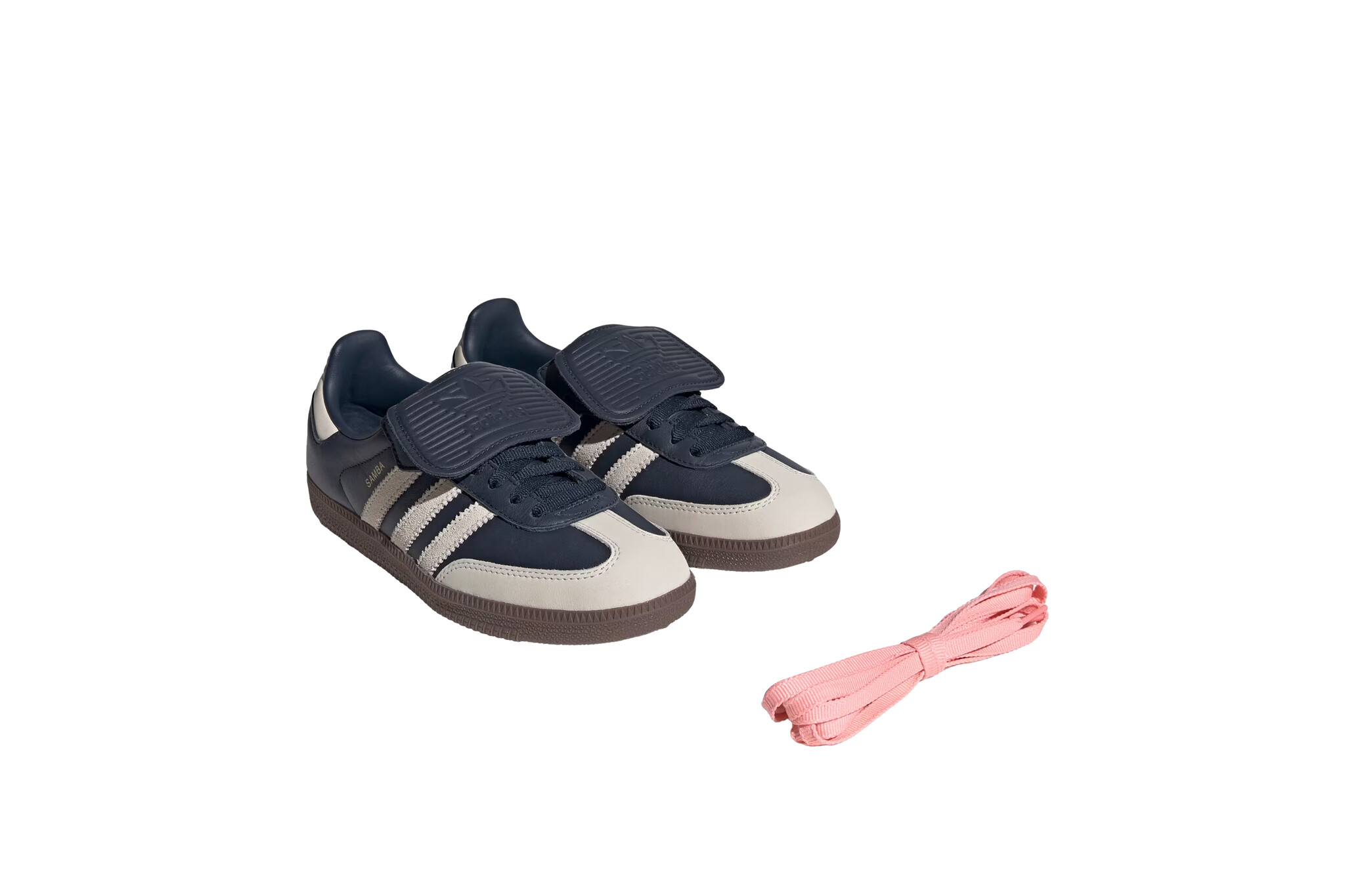 Adidas Samba LT Aurora Ink Cream White Gold Metallic