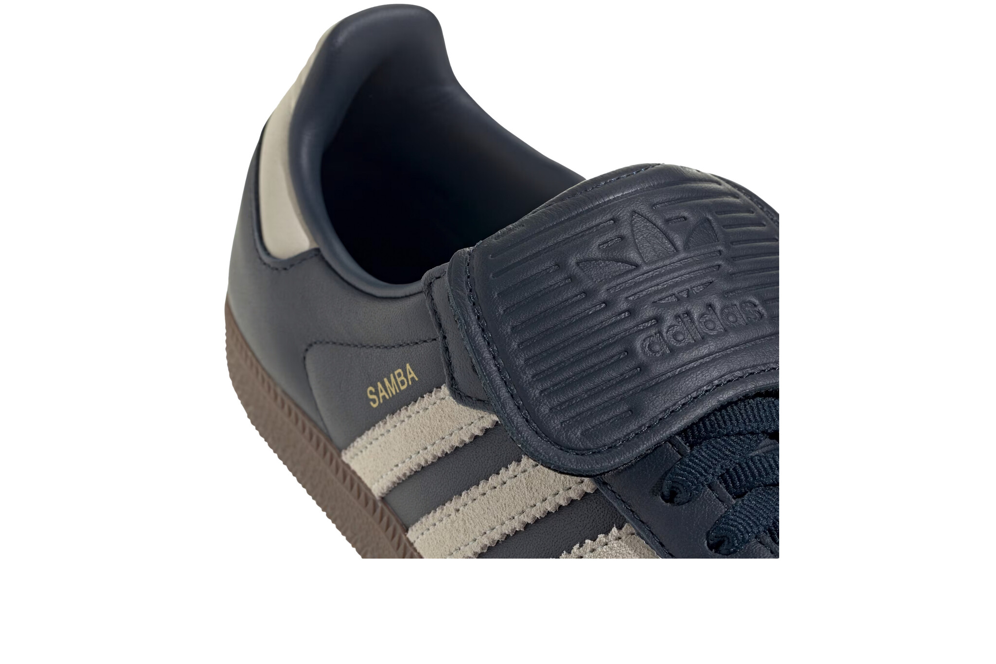 Adidas Samba LT Aurora Ink Cream White Gold Metallic