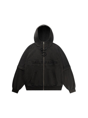 Daily Paper Garment Wash Jacket Black