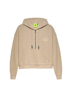 New Amsterdam Surf Association Half zip Hoodie Warm Sand