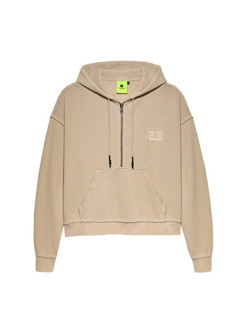 New Amsterdam Surf Association Half zip Hoodie Warm Sand
