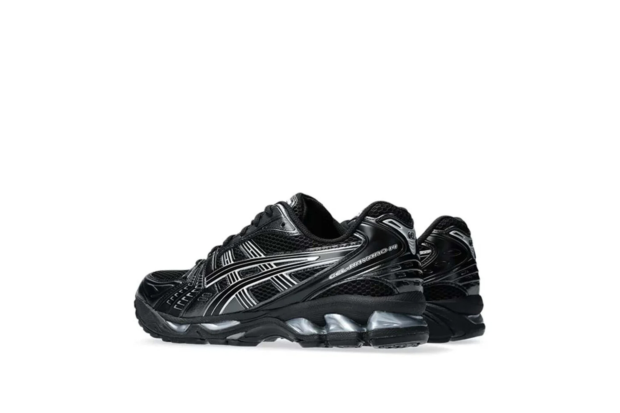 Asics Gel Kayano 14 Black Pure Silver