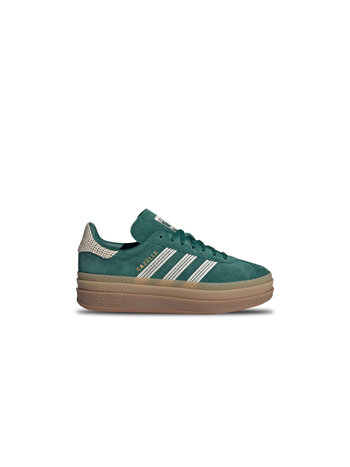 Adidas Gazelle Bold Collegiate Green White Gold