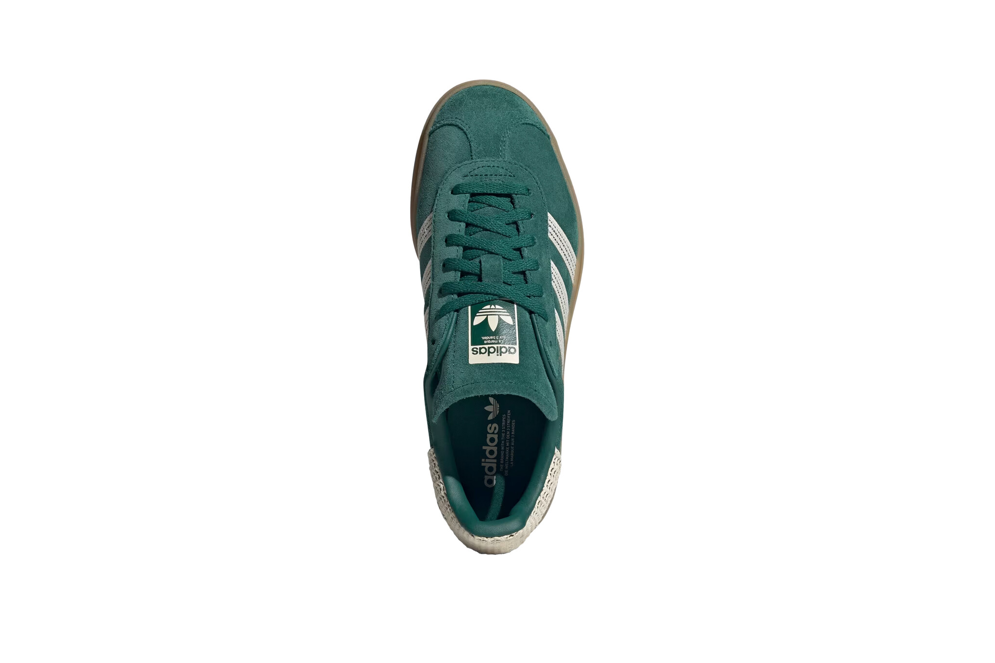 Adidas Gazelle Bold Collegiate Green White Gold