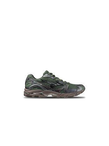 Mizuno Wave Rider 10 Agave Green Black Sand Metallic Gray