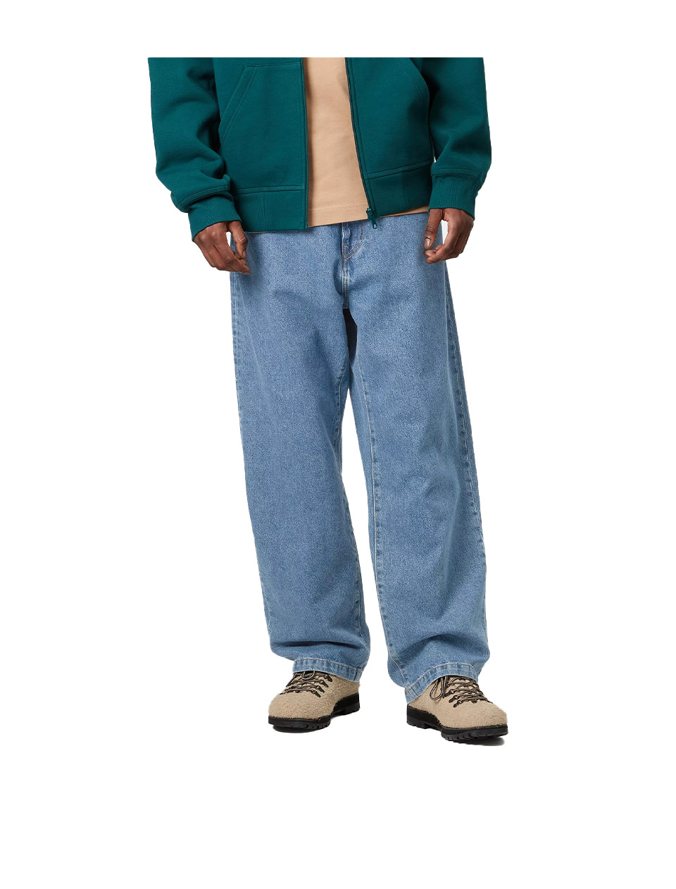 Carhartt WIP Landon Pant Blue Heavy Stone Wash