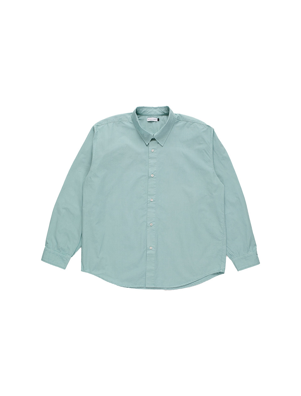 POP Trading Company Applique Logo Shirt Blue Haze