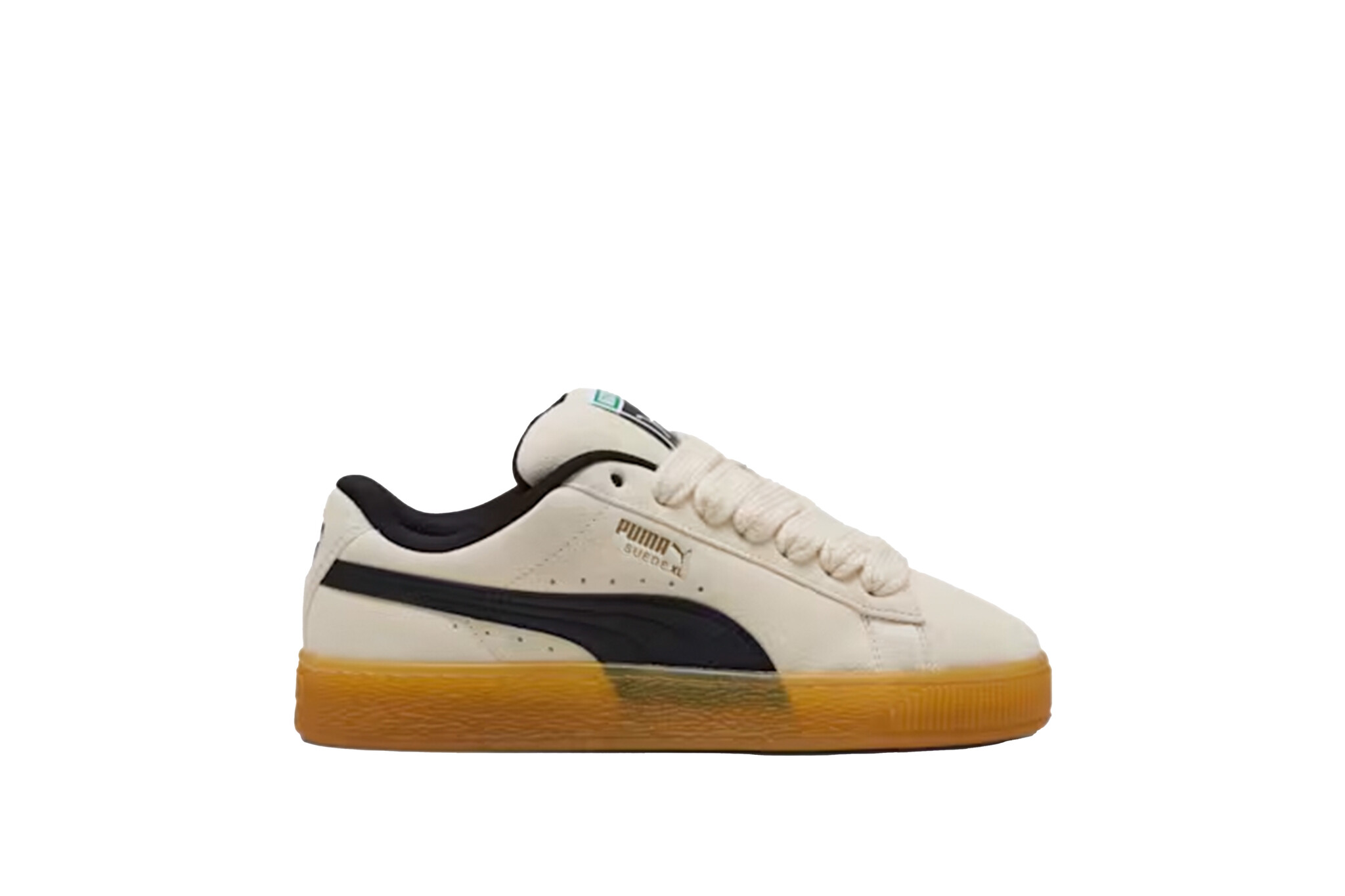 Puma Suede XL "Dark Risk" Alpine Snow Black