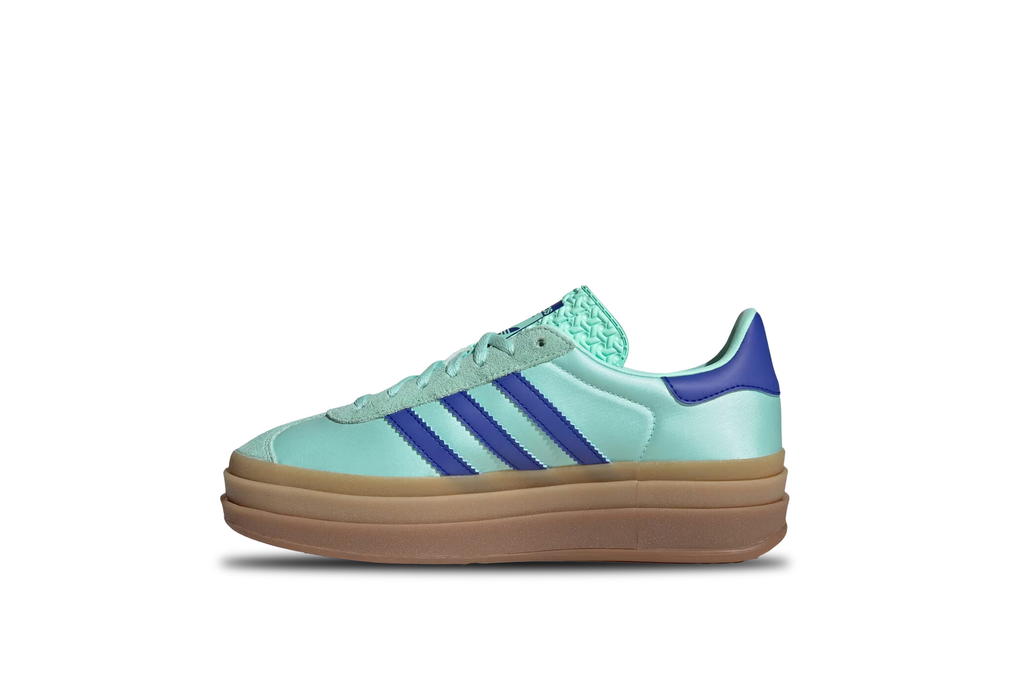 Adidas Gazelle Bold W Clear Mint Lucid Blue Gold Metallic