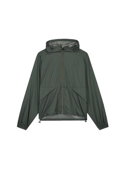 OLAF Hooded Windbreaker Asphalt Grey