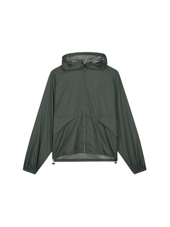 OLAF Hooded Windbreaker Asphalt Grey