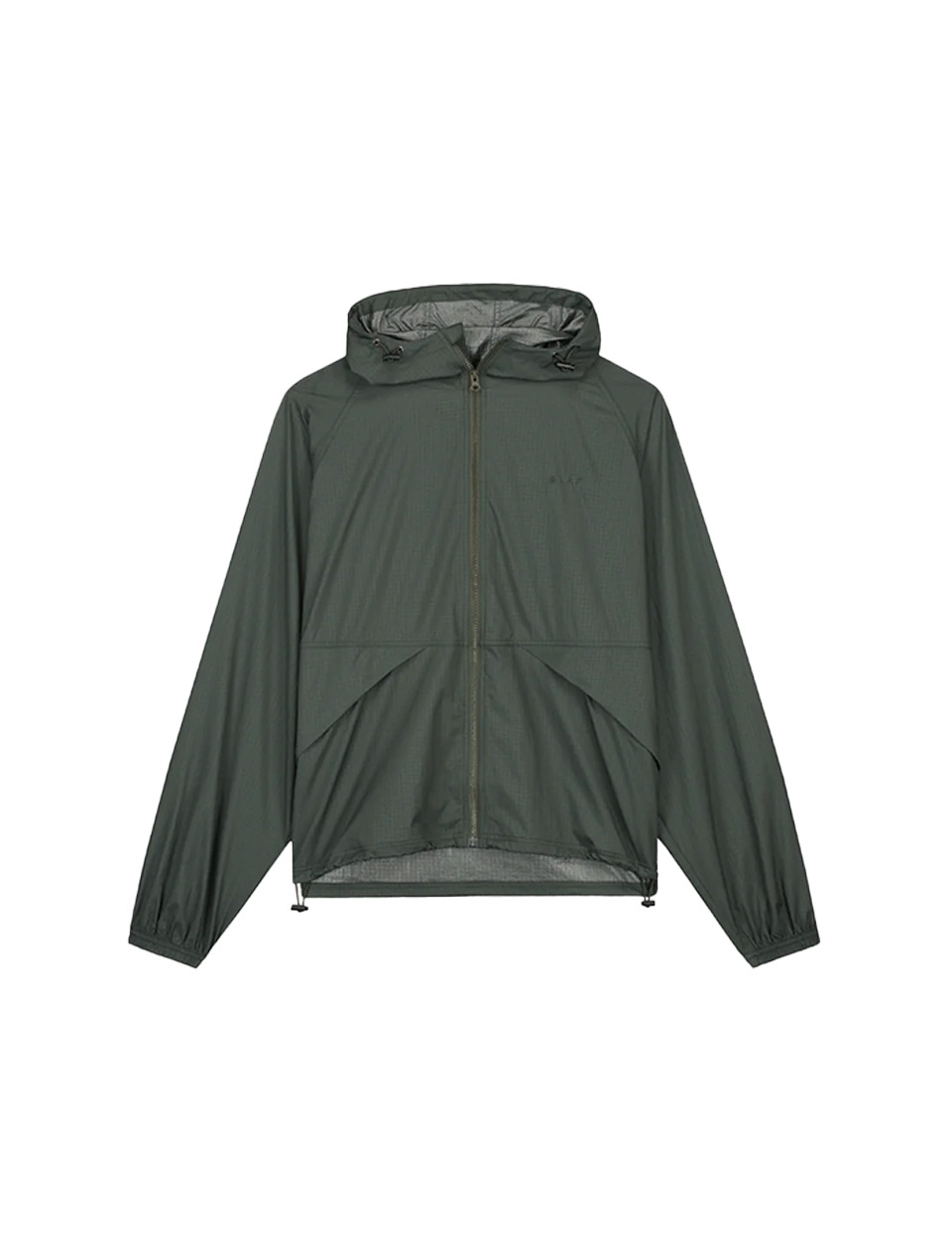 OLAF Hooded Windbreaker Asphalt Grey