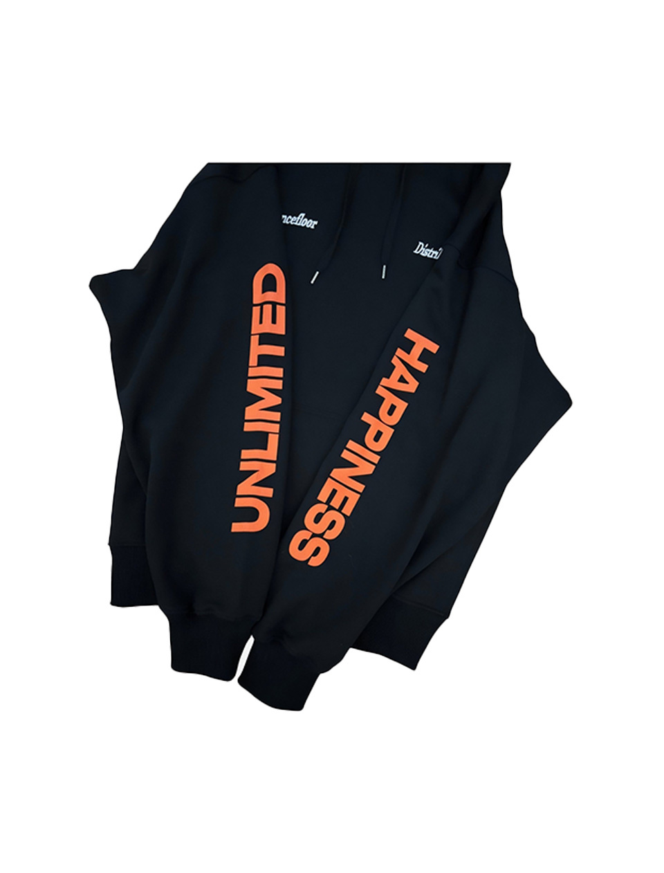 Nowadays Magazine Dancefloor Distri Hoodie Black