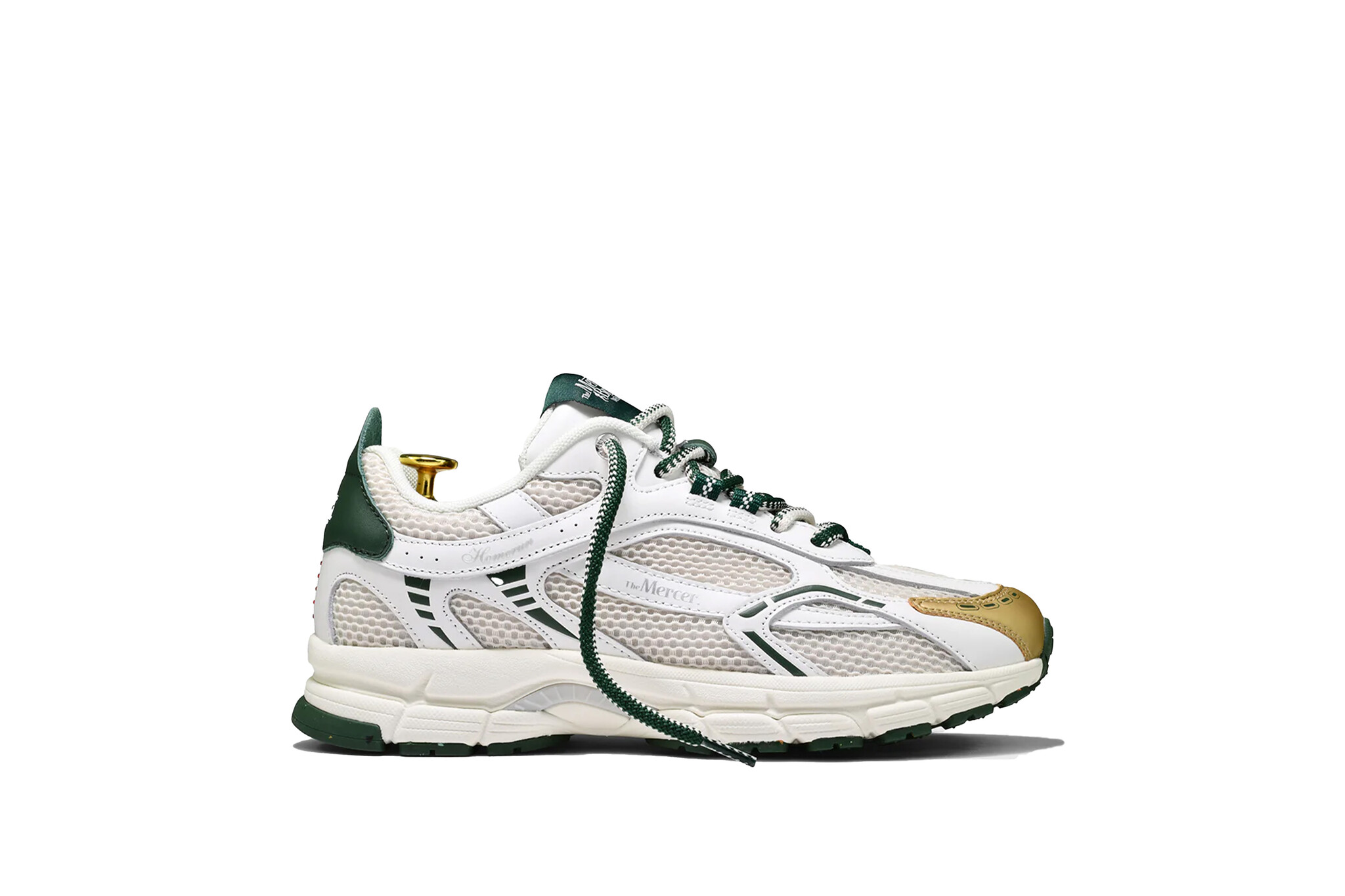 Mercer The Re-Run Baseball White Green