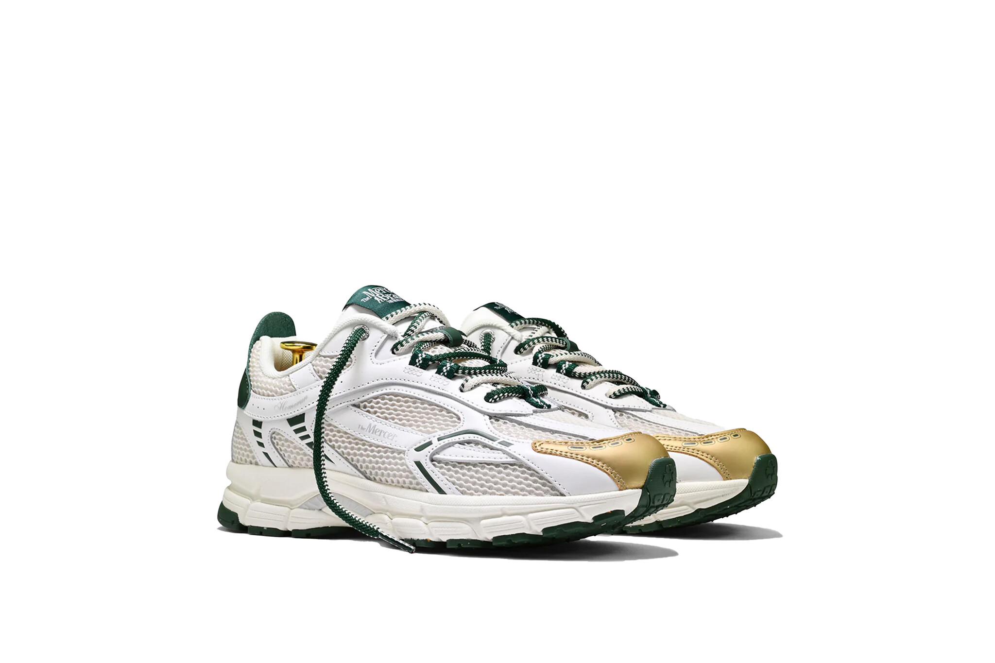 Mercer The Re-Run Baseball White Green