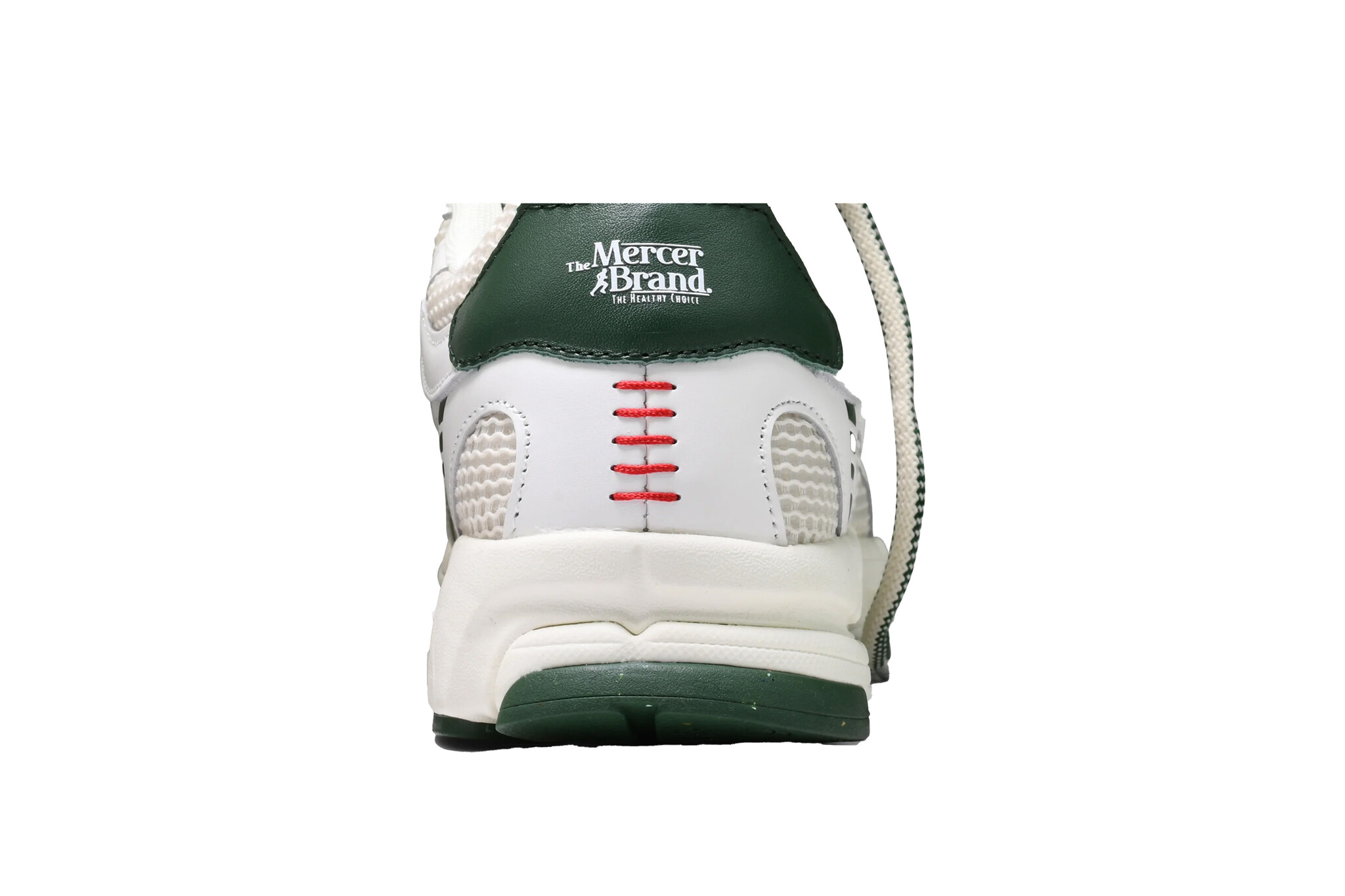 Mercer The Re-Run Baseball White Green
