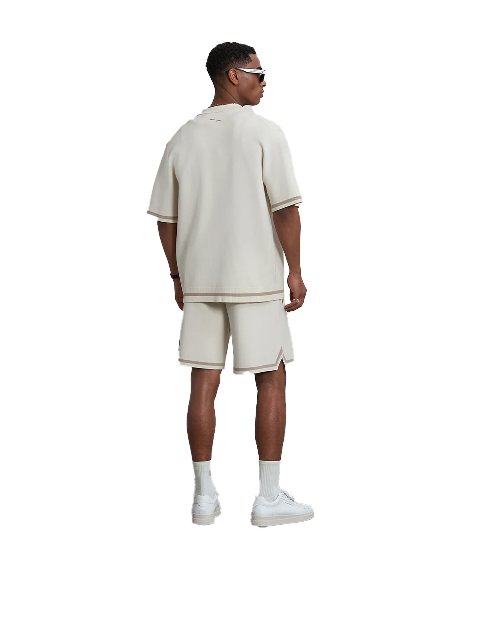 Filling Pieces Knit Short Classic Antique White